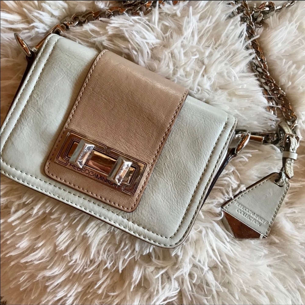 🆕 Rebecca Minkoff x Intermix Mini Colorblock Bag - Picture 3 of 7
